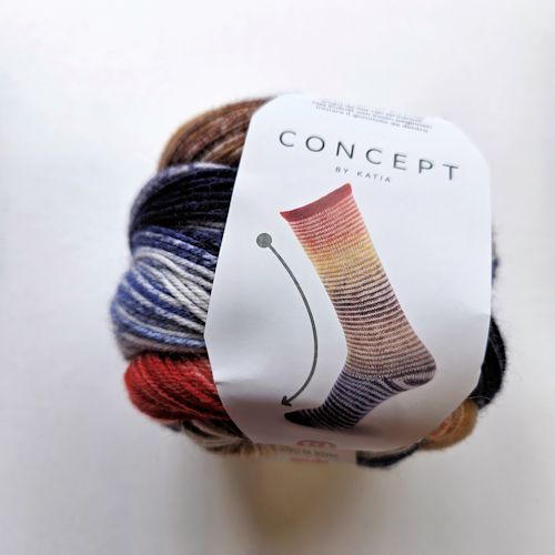 Katia Concept sock yarn